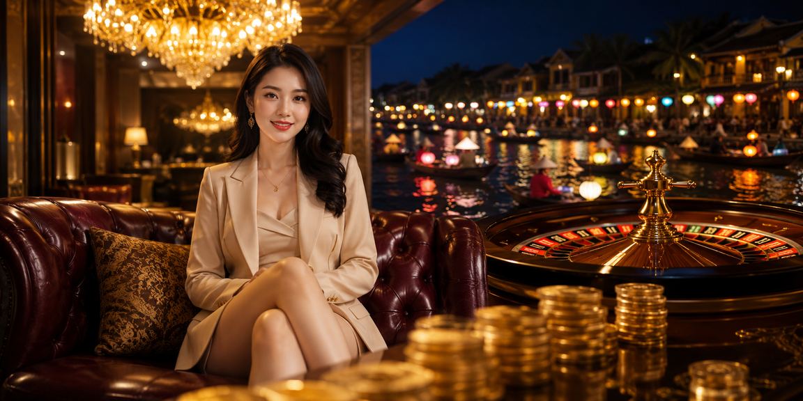 Bàn roulette sang trọng tại Hội An dành riêng cho khách VIP